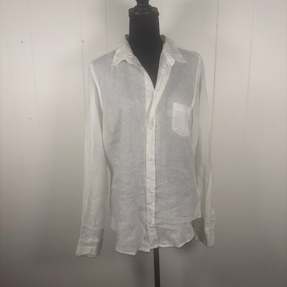 Frank & Eileen White Button Down Shirt